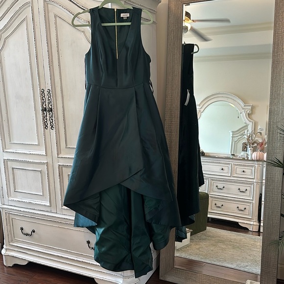 NWT Calvin Klein High Low Gown - Picture 2 of 8